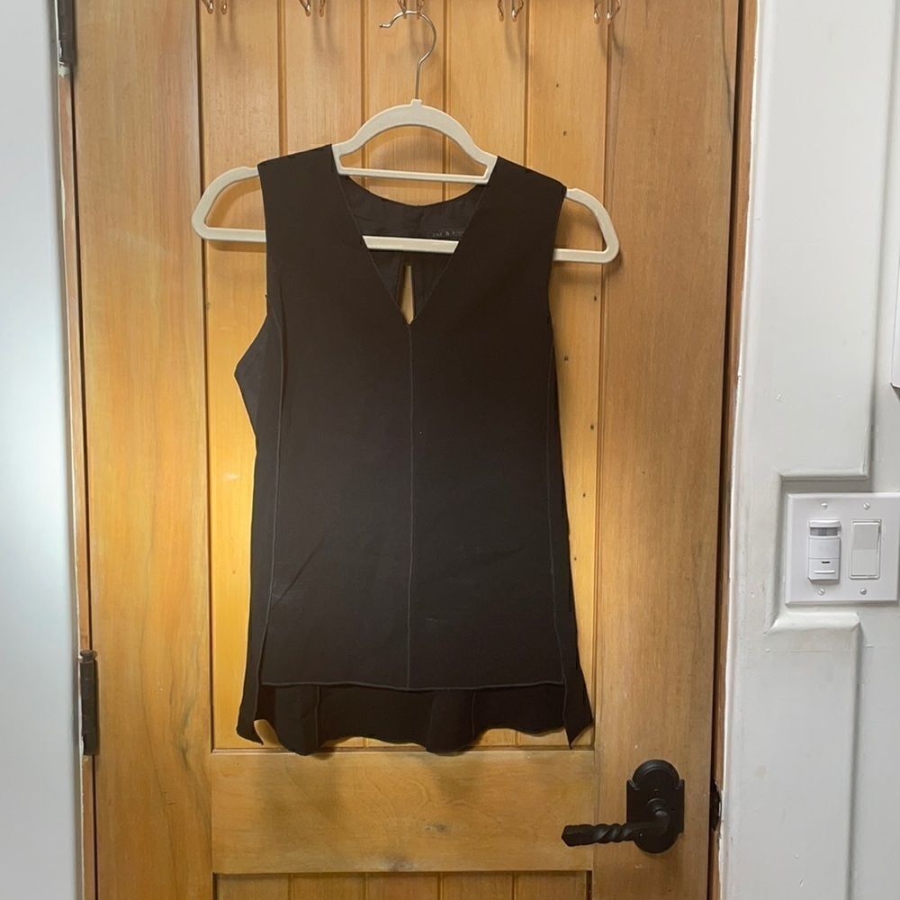Rag & Bone New York black xs tank blouse